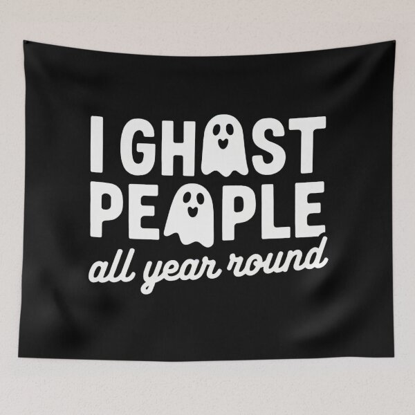 Item preview, Halloween. I Ghost People All Year Round designed and sold by gomofo1974.
