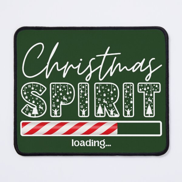 Item preview, Christmas Spirit, loading... {white} designed and sold by Geek'eh Goods.