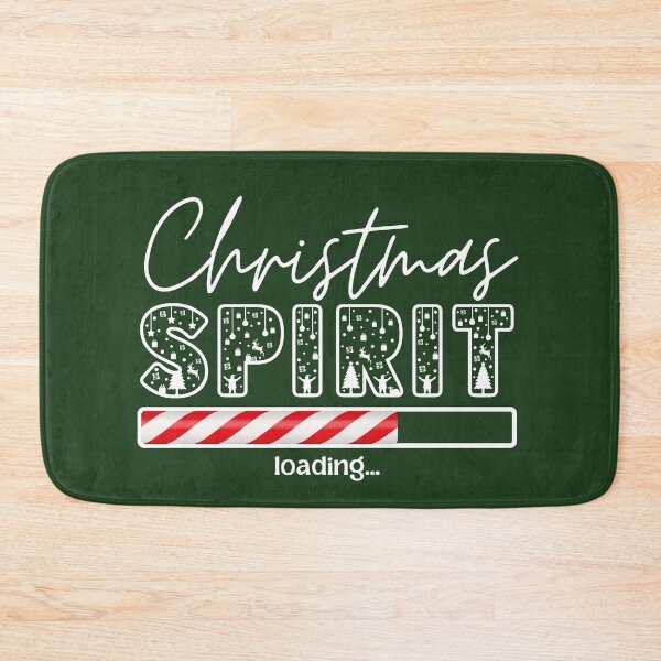 Item preview, Christmas Spirit, loading... {white} designed and sold by Geek'eh Goods.