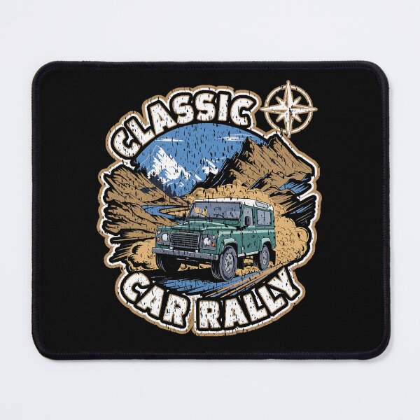 Item preview, CLASSIC CAR RALLY vintage motorsport car racing enthusiast design designed and sold by Jt41.