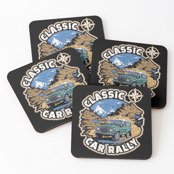 Item preview, CLASSIC CAR RALLY vintage motorsport car racing enthusiast design designed and sold by Jt41.