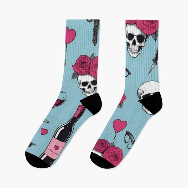 Item preview, Skulls and Roses: Anti-Valentine's Day Vibes designed and sold by ImmersiveArt Era.