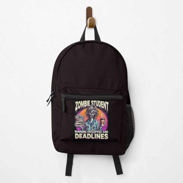 Item preview, Zombie Student running on coffee and deadlines designed and sold by Agu210.