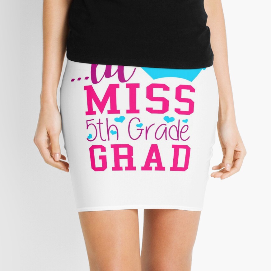 Little Miss 5th Grade Grad Elementary School Graduation T-Shirt Leggings  for Sale by CreativeStrike