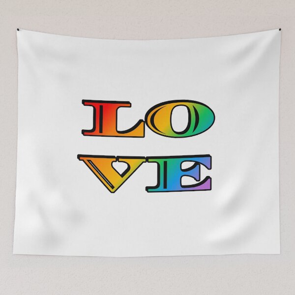 Item preview, Retro Rainbow Love designed and sold by Inspirationmotivation.