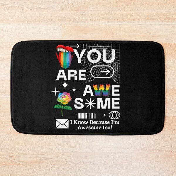 Item preview, You are Awesome - Rainbow (White) designed and sold by BeeG2024.