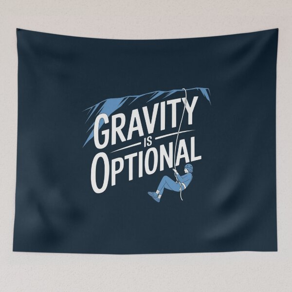 Item preview, Abseiling: Gravity is Optional designed and sold by Situstshirts.
