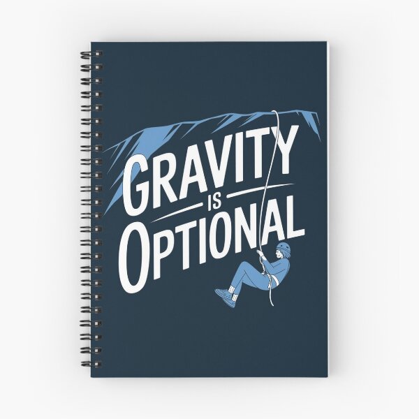 Item preview, Abseiling: Gravity is Optional designed and sold by Situstshirts.