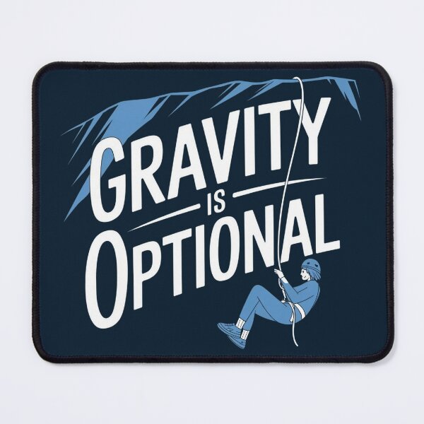 Item preview, Abseiling: Gravity is Optional designed and sold by Situstshirts.