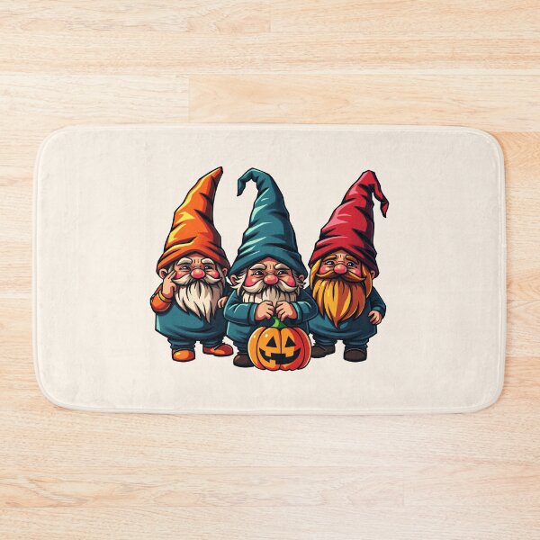 Item preview, Festive Halloween Gnomes designed and sold by Delemore Art.