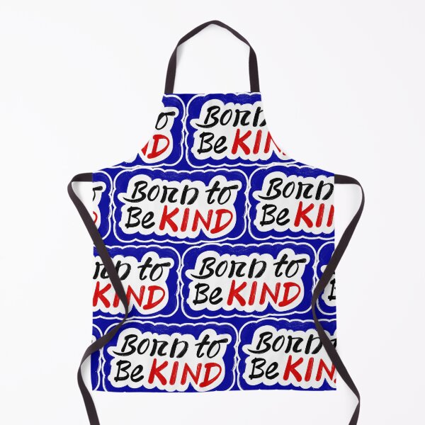 Item preview, Born To Be Kind Hand Written Row Unfinished Text Expression in Three Basic Fountain Pen Ink Colors with White Casing designed and sold by Wiggly Lines.