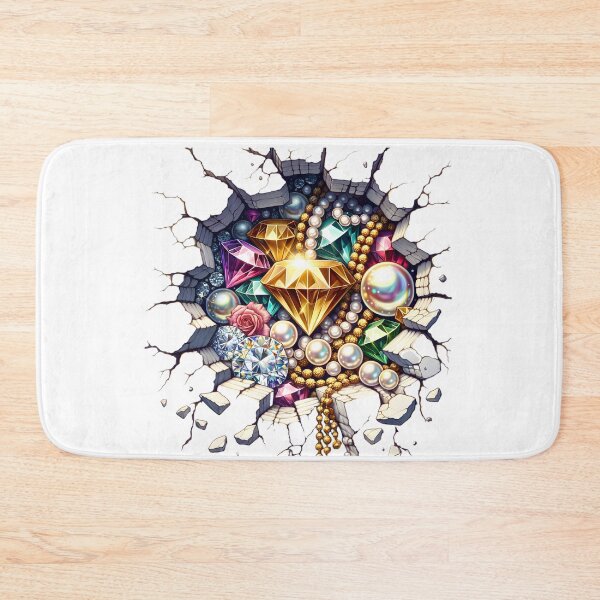 Item preview, Gems in a cracked wall designed and sold by Nudaeng.