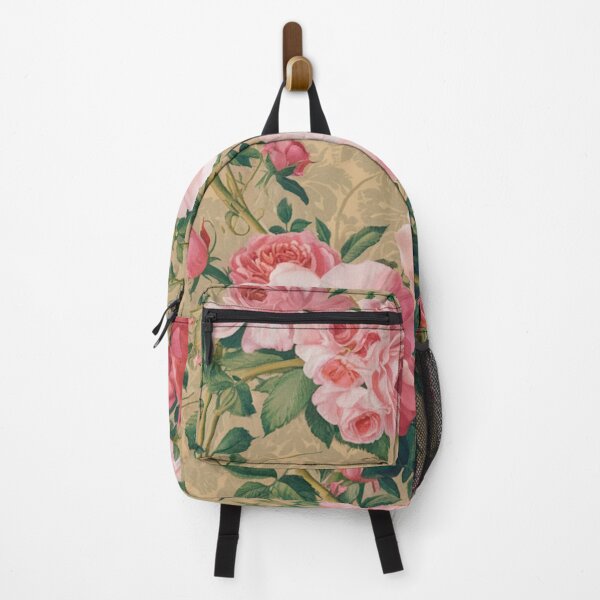 Item preview, Vintage Style Pink Roses Print designed and sold by whitecat23.