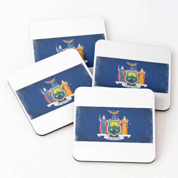 Item preview, New York - Flag of State designed and sold by Amazing States of America.