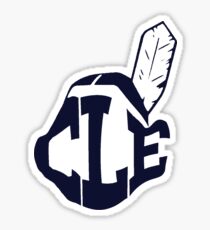 CLE Wahoo Sticker