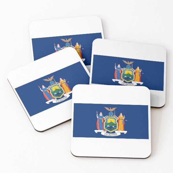Item preview, New York - Flag of State designed and sold by Amazing States of America.