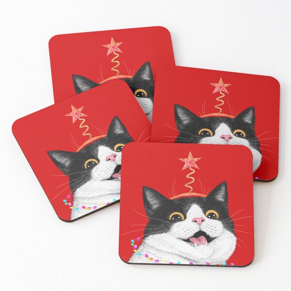 Item preview, Xmas cat designed and sold by Valeriya Korenkova Kodamorkovkart.