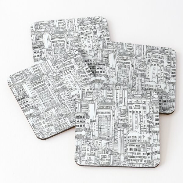 Item preview, old style Hong Kong clean line art, detailed white space designed and sold by 7yrsBoyAndMe.