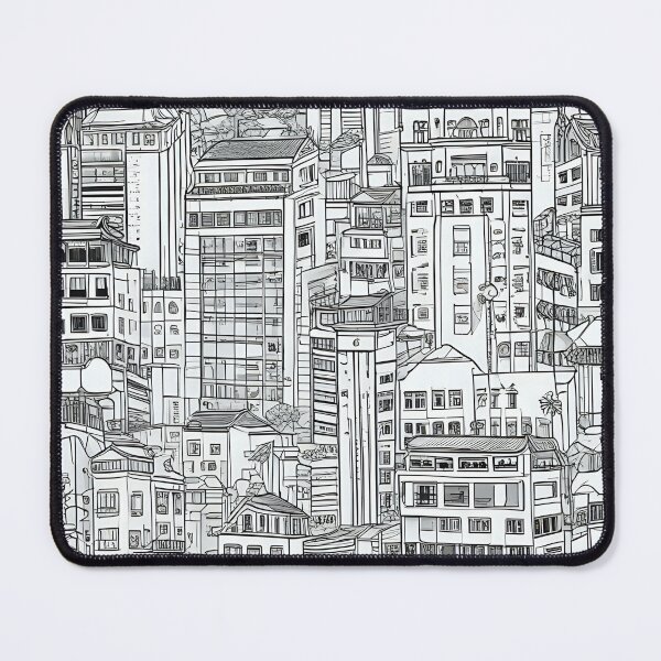 Item preview, old style Hong Kong clean line art, detailed white space designed and sold by 7yrsBoyAndMe.