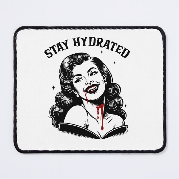 Item preview, stay hydrated svg,vampire girl Halloween,trick or treat vampire,Vampire theme,Vintage vampire,spooky season,svg for cricut,digital download designed and sold by NukFloralShop.