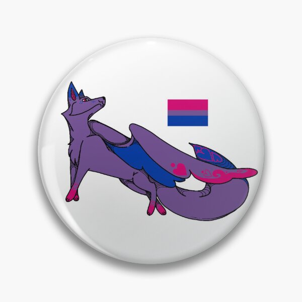 Item preview, Flying fox Pride Month Bisexual flag designed and sold by beckyhowling.