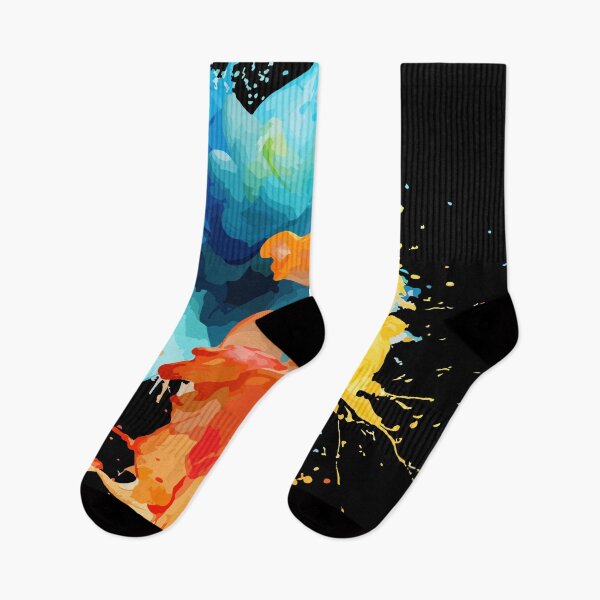 Item preview, Abstract Colour Splash Explosion Art – Bold and Vibrant Design designed and sold by RaiyaTees.