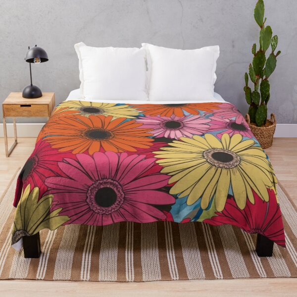 Item preview, Vintage Style Daisy Print designed and sold by whitecat23.