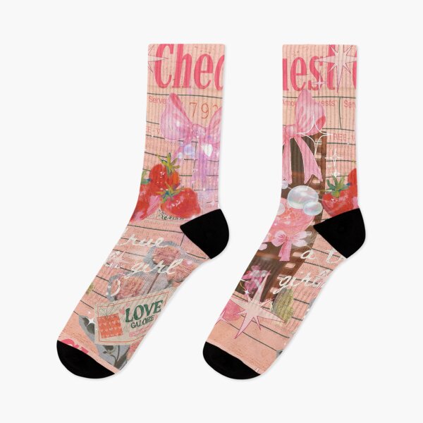 Item preview, Pink Vintage Collage with Cute Strawberries designed and sold by bowsbotanicals.