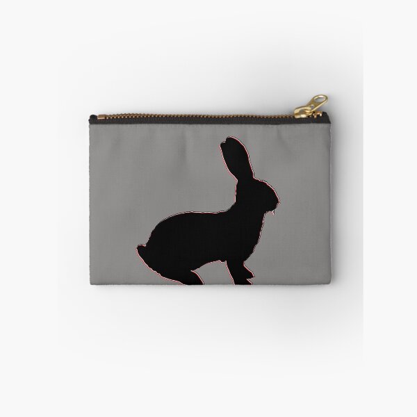 Item preview, Neon black Minimalist Rabbit Outline designed and sold by 4rpixs.