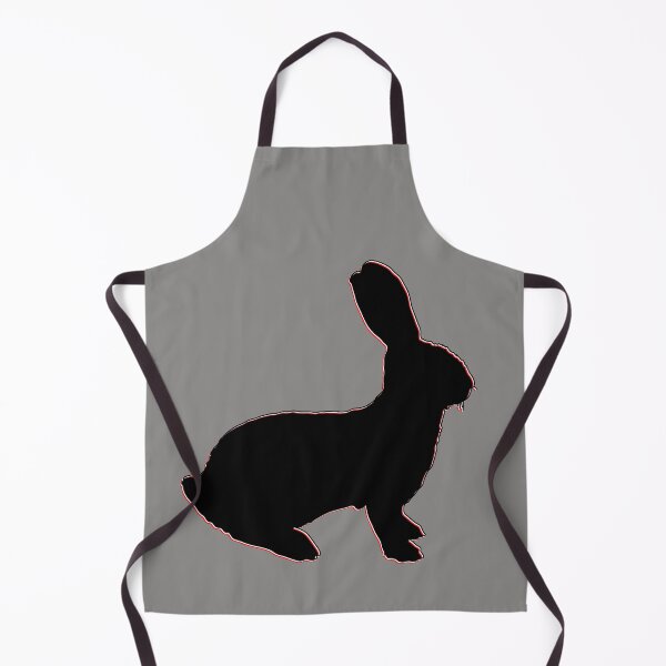 Item preview, Neon black Minimalist Rabbit Outline designed and sold by 4rpixs.