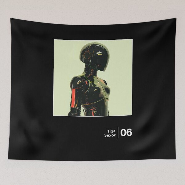 Item preview, Tiga - Minimalist Graphic Artwork Design  designed and sold by Saudade--.