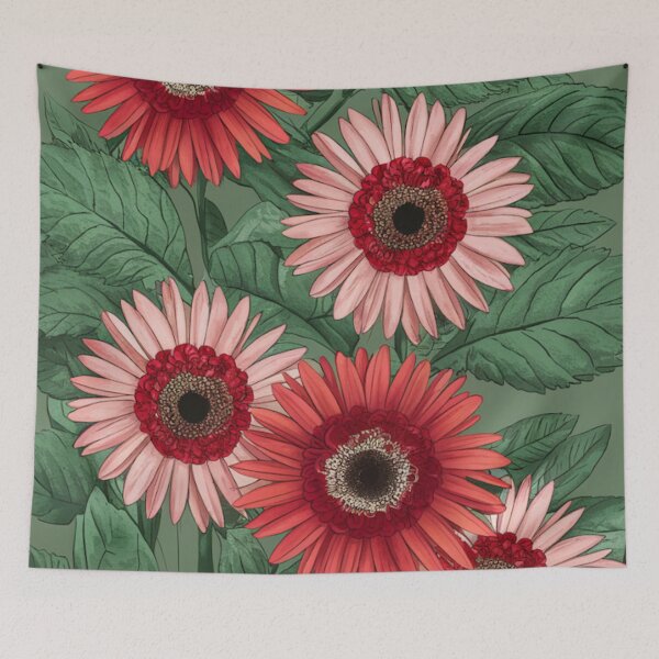 Item preview, Pink Gerberas designed and sold by whitecat23.