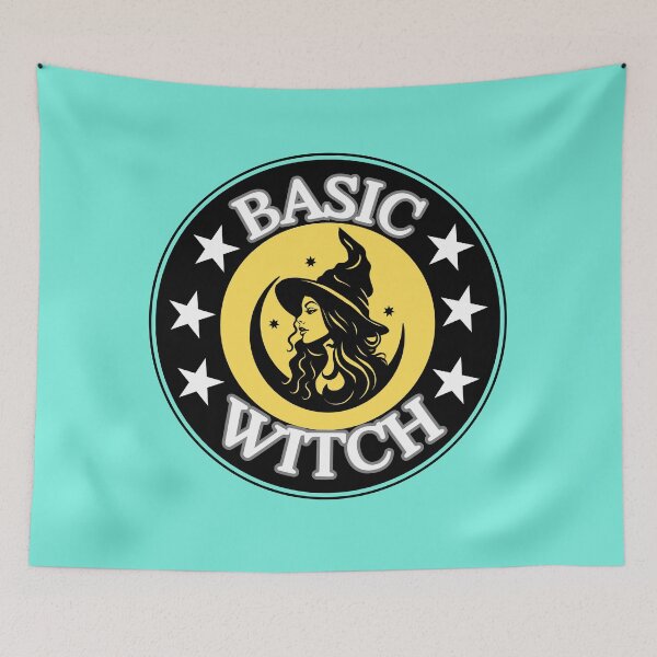 Item preview, Spooky Witchy October Graphic Tee designed and sold by TrebdoraCrafts.