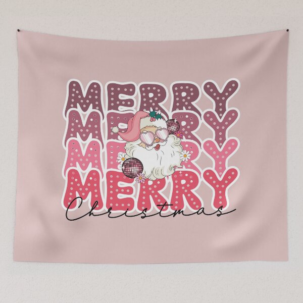 Item preview, Merry Merry Merry Merry Christmas {in berry} n designed and sold by Geek'eh Goods.