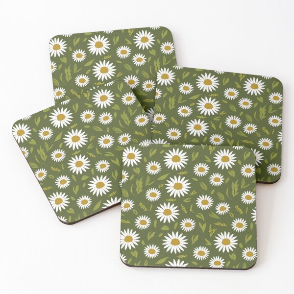 Item preview, White Daisies Print designed and sold by whitecat23.