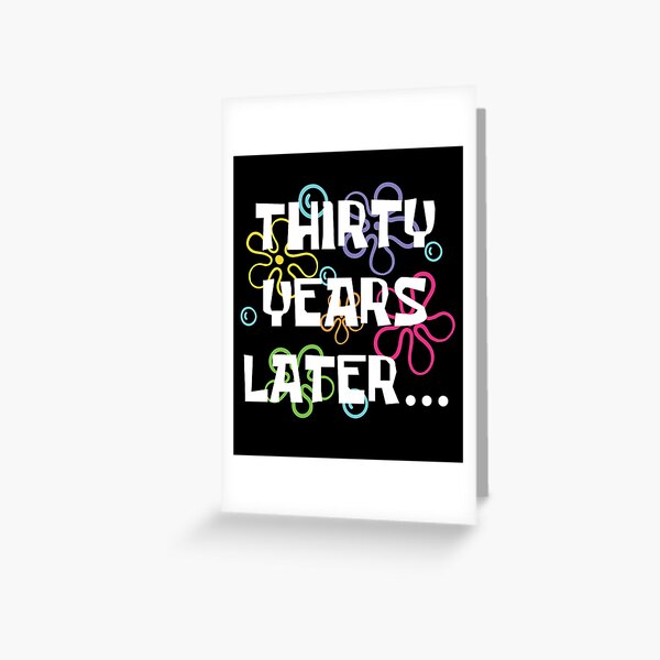 Item preview, Thirty Years Later Funny 30 Year Old 30th Birthday Party designed and sold by IsDesignHub.