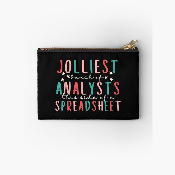 Item preview, Jolliest Bunch Of Analysts This Side of Spreadsheet designed and sold by SunfullyYours.