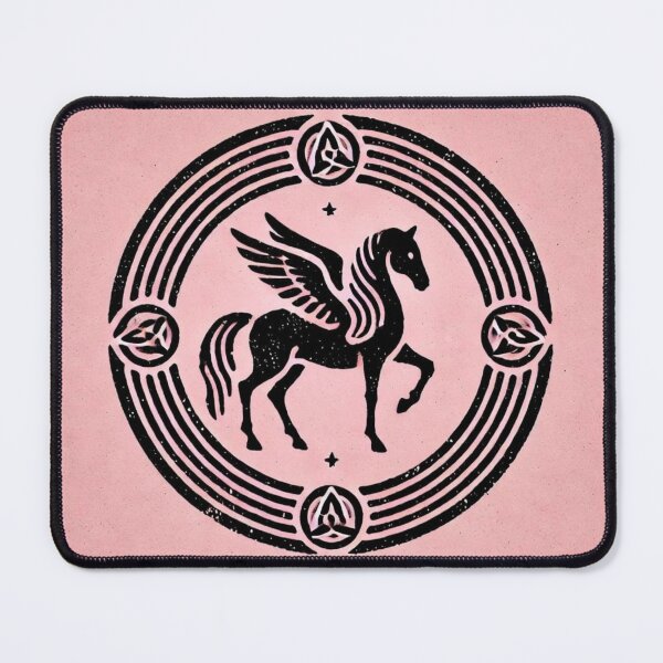 Item preview, Diseño de sello de tinta de Pegaso medieval designed and sold by racketrhythms.