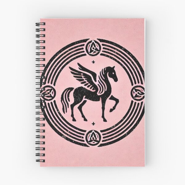 Item preview, Medieval Pegasus Ink Stamp Design designed and sold by racketrhythms.