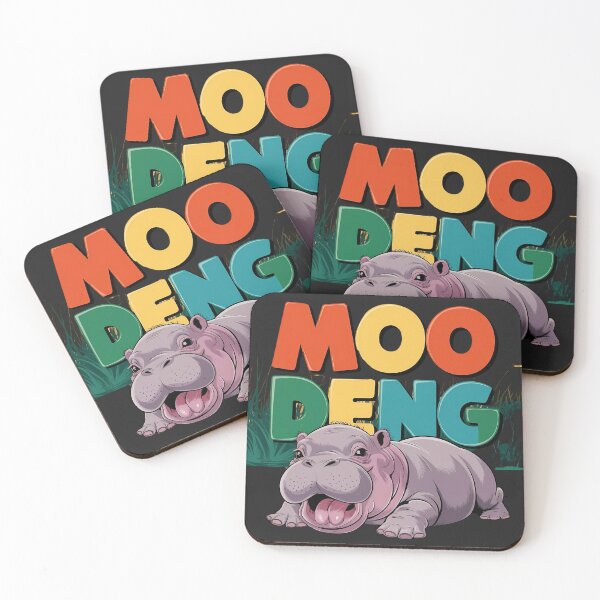 Item preview, Moo Deng: The Viral Baby Hippo designed and sold by holidayT-shirt.