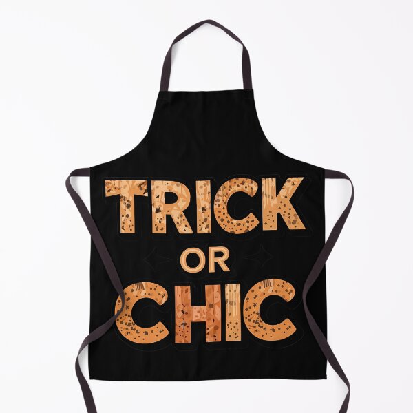 Item preview, Trick or Chic Halloween Tee designed and sold by WitMeme.