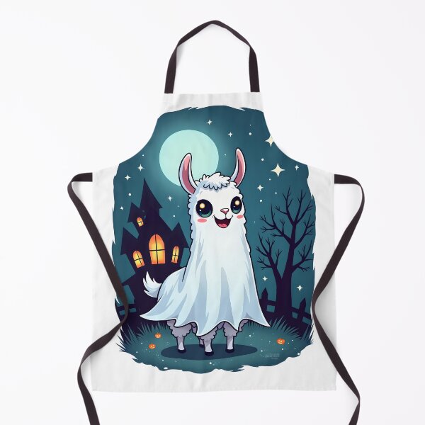 Item preview, Ghostly llama designed and sold by kjp-design.