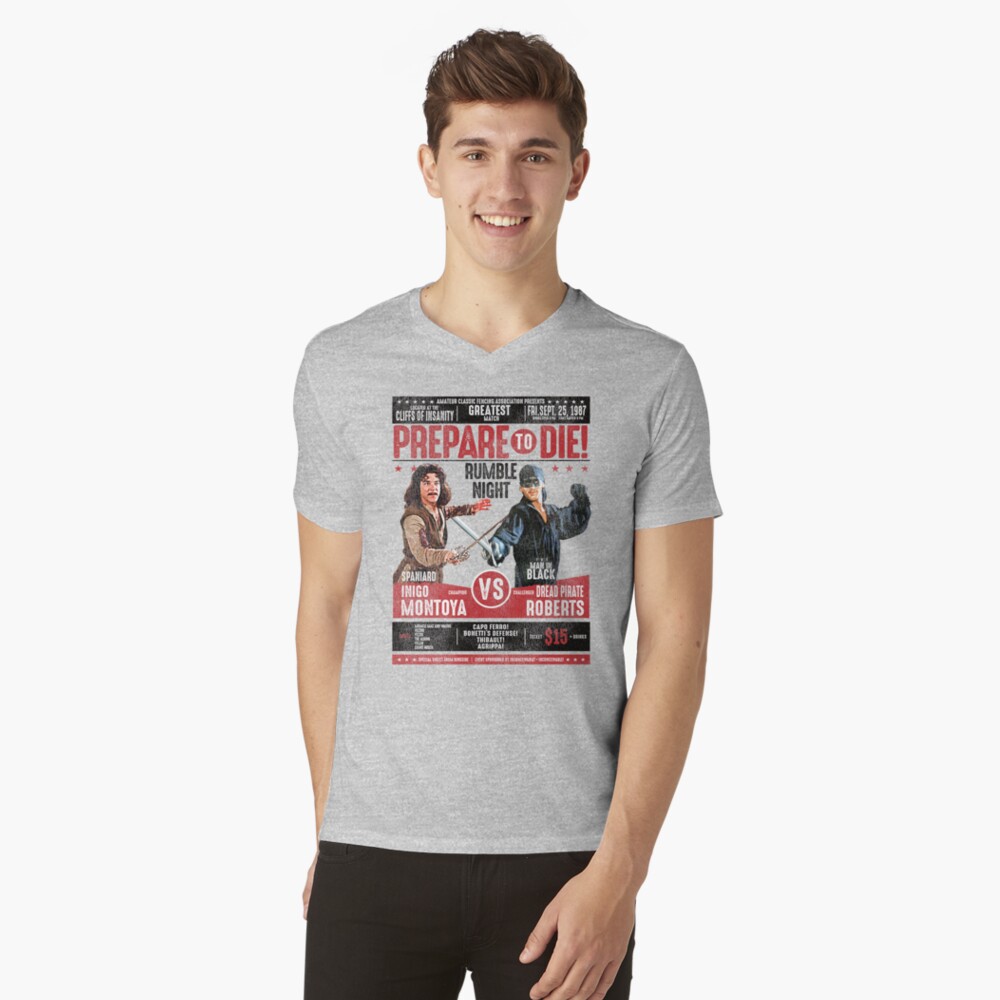 Item preview, V-Neck T-Shirt designed and sold by alhern67.