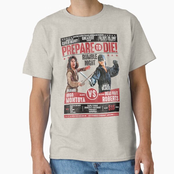 Item preview, Inigo Montoya Fencing Poster Worn designed and sold by Alema Art.