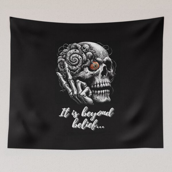 Item preview, Skull. It is beyond belief. designed and sold by goAnecha.