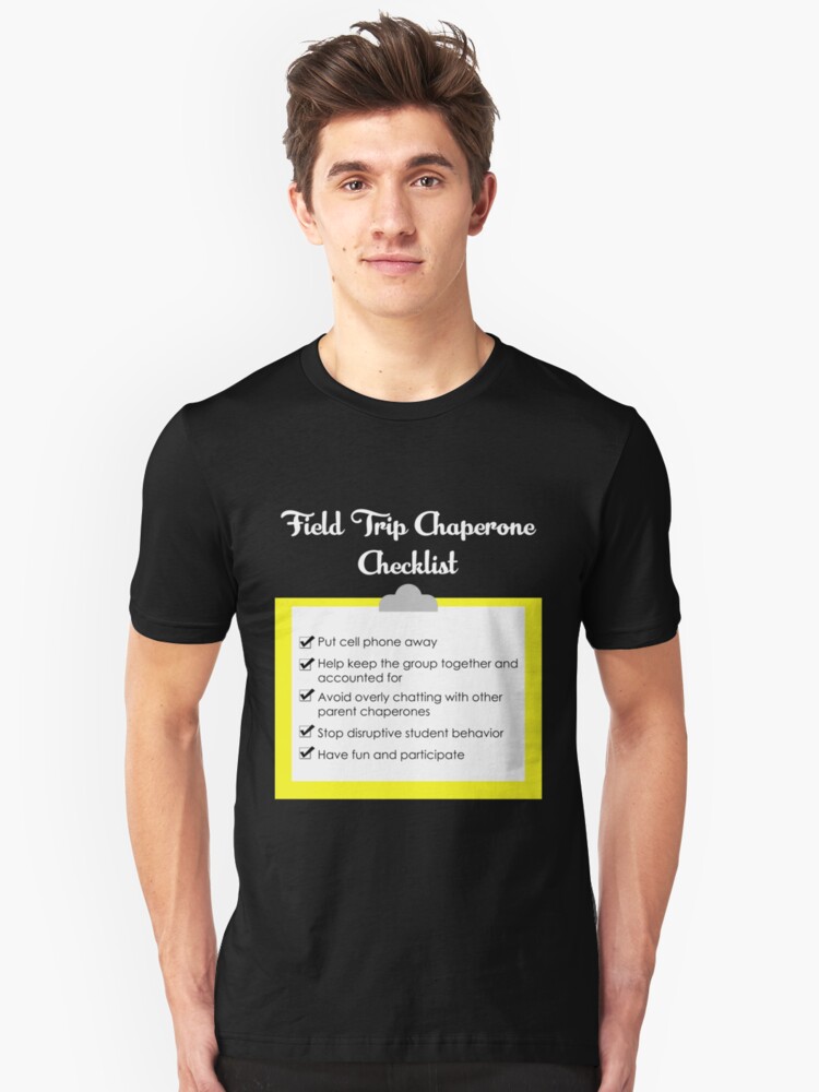 funny chaperone shirts