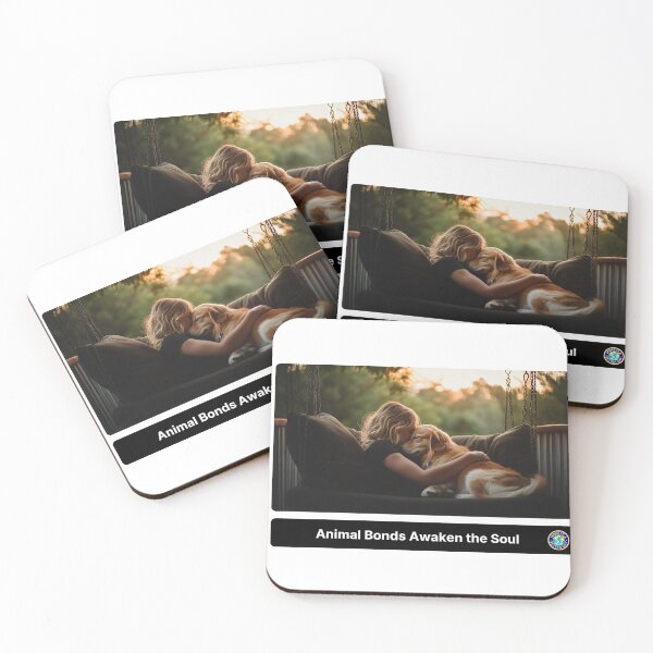 Item preview, Animal Bonds Awaken the Soul designed and sold by Make It A Better Day.