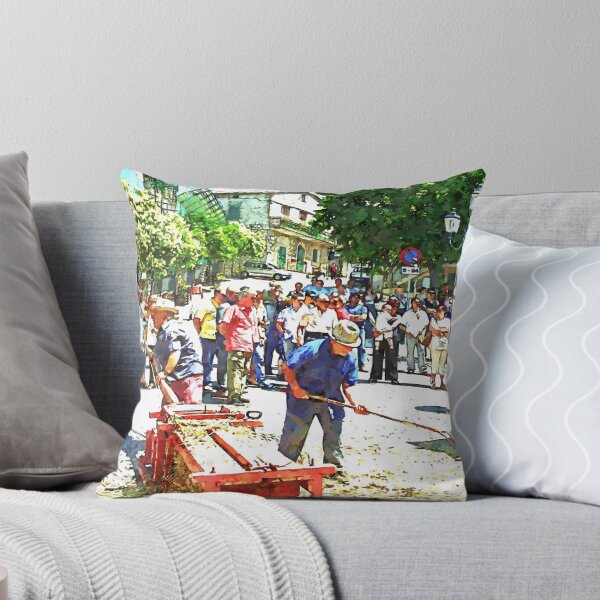 Item preview, Peasants with grain in the square designed and sold by Giuseppe Cocco.