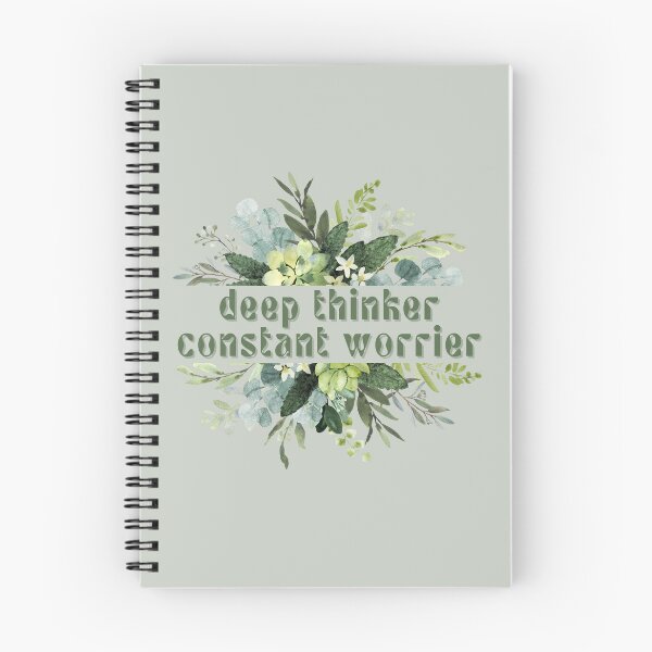Item preview, Deep Thinker. Constant Worrier. designed and sold by FuryHive.