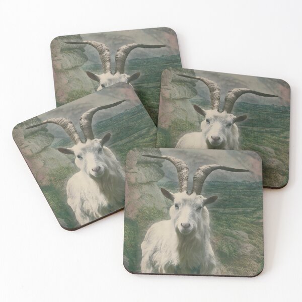 Item preview, Goat Wildlife Mountain Wilderness Rugged Terrain  designed and sold by SoulscapeStudio.